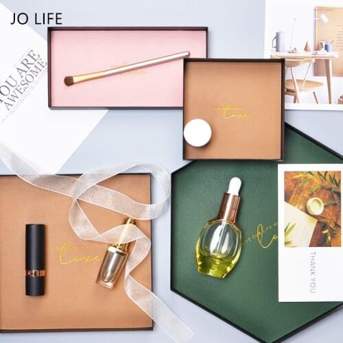JO LIFE Northern Leather Storage Key Tray Ironwork Sundries Holder Box Geometry Jewelry Plate Retro Cosmetic Holder