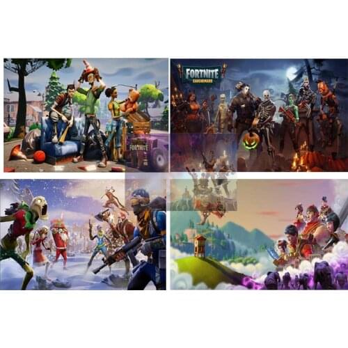 Diamond Painting 5D Full Square Drill War Royale Game Daimond Round Rhinestone Embroidery Painting Cross Stitch Picture