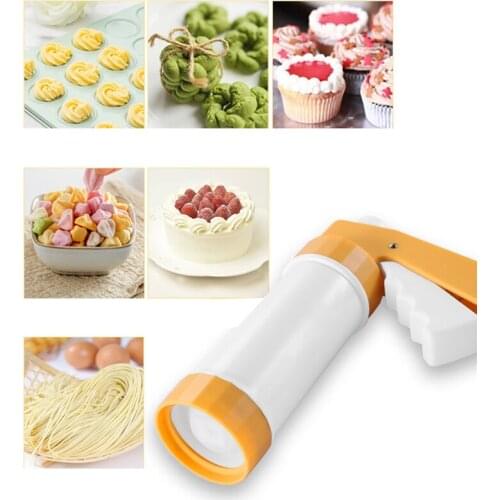 Easy Cookie Press Kit Cake Mold Press Maker Machine Kitchen Tool Cookie Biscuit Press Cake Icing Set For Kitchen Patisserie