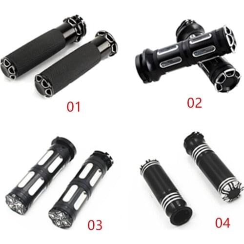 Motorcycle 1'' 25mm Handlebar Edge Cut Hand Grips Dual Sport bike Touring For Harley Honda Yamaha Suzuki Dual Sport bike