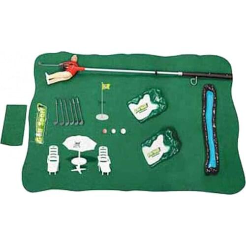 Mini golf club doll set, childrens games, indoor parent-child games, educational plastic toys, golf toys, learning toys