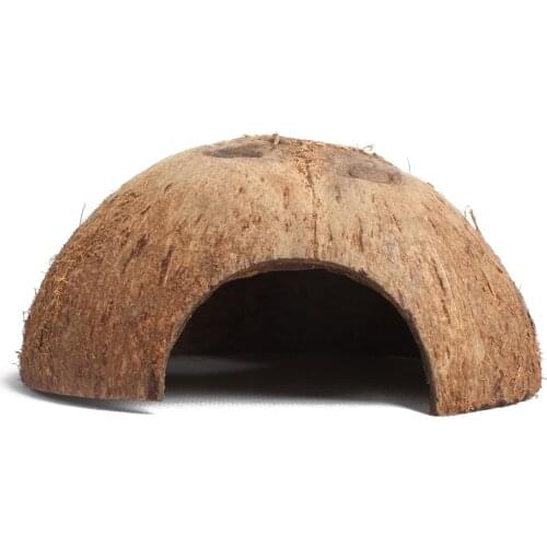 Behokic Small Vivid Reptile cave Hiding Hide Habitat Cave Reptile Turtle Shrimp House for Aquarium Fish Tank Decoration Ornament