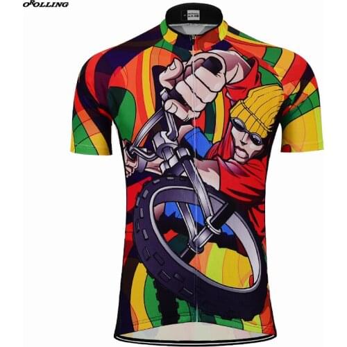 New 2018 Classical Rider Cool Team Maillot Cycling Jersey Customized Orolling Tops