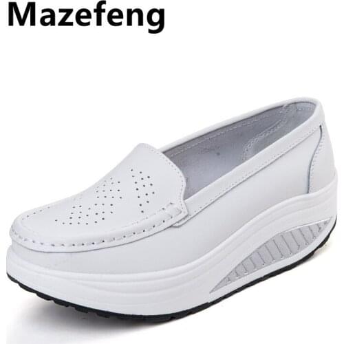 2021 New Women White Sneakers Spring Summer Casual Slip-on Flat Shoes Women Non-slip Breathable Outdoor Vulcanized Shoes Woman