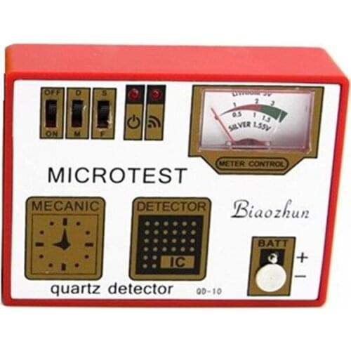 1Pcs Demagnetizer Tool Quartz Watch Impulse Button Battery Check Coil Circuit IC Tester