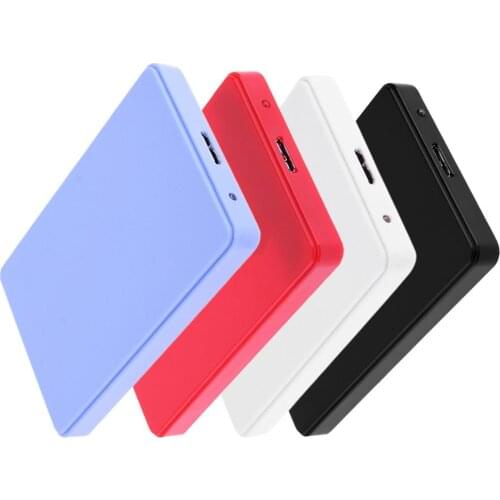 2.5in SATA to USB3.0 HDD Case 3TB 5Gbps HDD Hard Drive SSD External Enclosure Case for PC Mini USB 3.0 SATA Hard Disk Enclosure