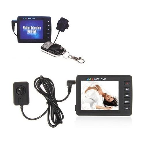 2.5" LCD Angel Eye Portable Mini Video Recording System Button DVR Video Recorder Camera KS-750 Portable Video Recorder