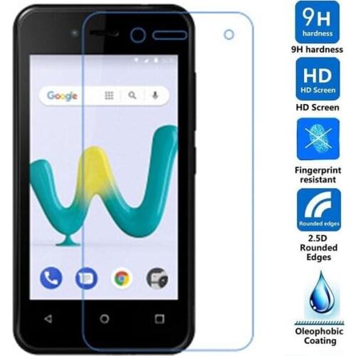 2PCS 2.5D Tempered Glass For Wiko Sunny 3 Mini Protective Film Explosion-proof 9H Screen Protector For Wiko Sunny 3 Mini