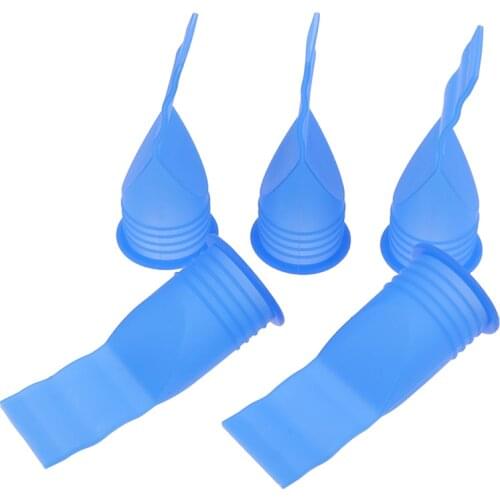 5pcs Silicone Bathroom Odor-proof Leak Core Down The Water Pipe Draininner Core Kitchen Bathroom Sewer Seal Leak