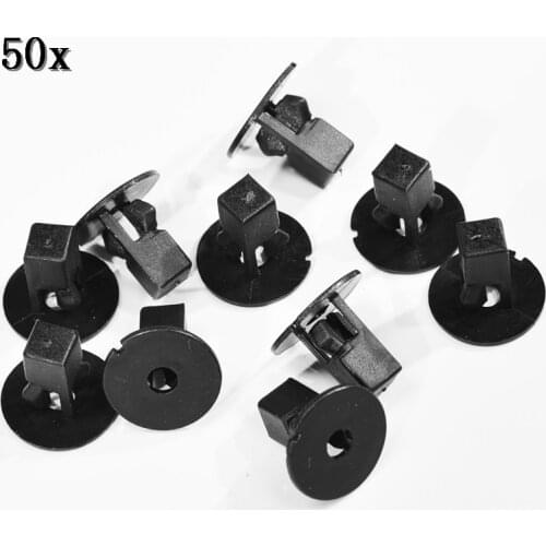 10/30pcs 90189-06065 Nylon General Clips For Fender Liner Screw Grommets 9MM For Toyota Tacoma for Lexus Black Car Auto Clips