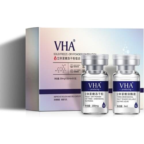 6PCS VHA 3D Freeze-Dried Power Moisturizing Repair Facial Care face serum c section scar serum facial acne treatment
