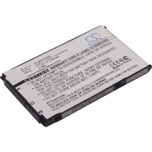 CS 1150mAh / 4.2Wh battery for Mitac Mio A702 027332WUX, 338937010133, E4MT211303B12