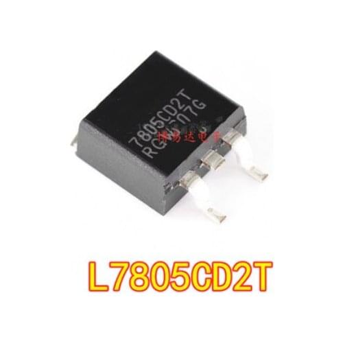 Free Shipping 50pcs TO-263 L7805CD2T L7805C2T
