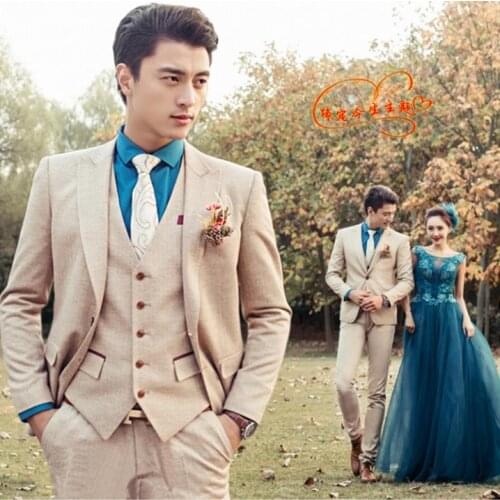 Blazer men formal dress latest coat pant designs suit men costume homme marriage wedding suits for mens jacket + pant + vest
