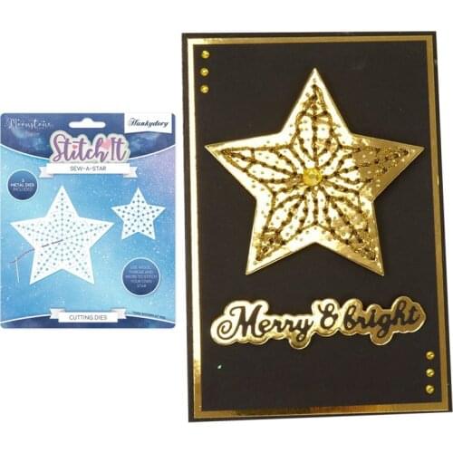 CH 2021 New Arrival Stars Metal Cutting Dies Stencils For Scrapbooking Photo Album Decoration Embossing Paper Card Craft