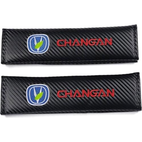 Car Sefety seat belts cover for Changan CS75 CS35 CS55 EADO textile Belts Padding Shoulder Protection Auto Accessories