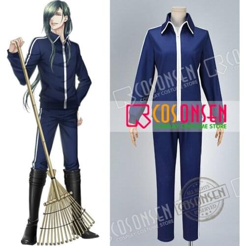 COSPLAYONSEN Touken Ranbu Nikkari Aoe Casual Clothing Cosplay Costume All Size New
