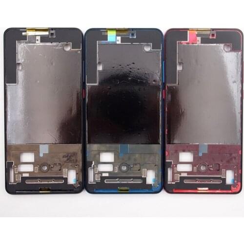 For Xiaomi Redmi K20 Pro / Redmi K20 Front Frame Housing Case LCD Screen Frame With Power Volume Buttons