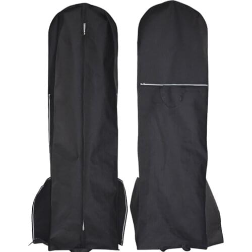 Two Use New Thick Non-woven Plus Size For Wedding Dress Dust Cover Protector Bag Dustproof Can Be Custom Size Color Printed LOGO