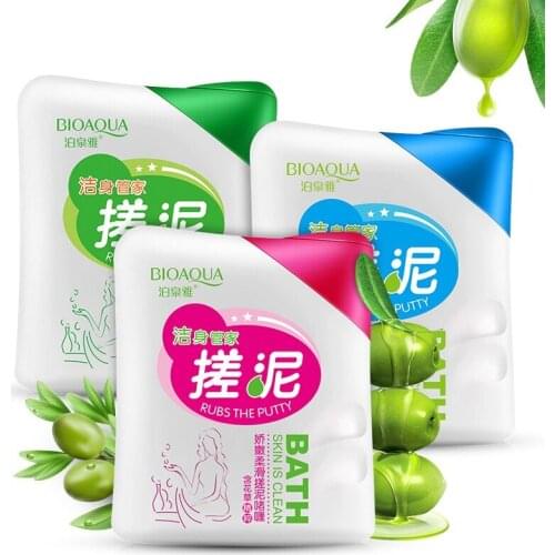 Bioaqua Blueberry Rub Mud Bath Po Cleansing Peeling Chicken Skin Rub Mud Baby Shower Gel Wash