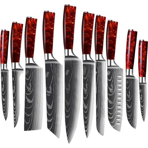 7Cr17 Hand-forged Boning Kitchen Knife Small Scimitar knife fruit Meat Sliced Fish Cutter Slaughter Cooking Tools
