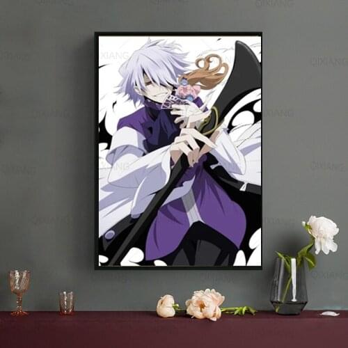Canvas Wall Art HD Print Pandora Hearts Xerxes Break Anime Poster Home Decoration Painting For Bedroom Modular Pictures