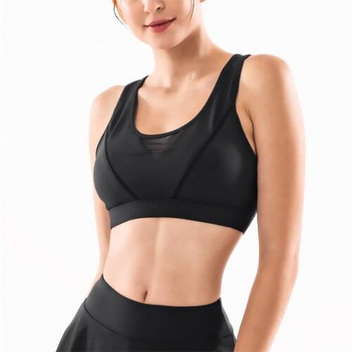 Summer new sports fitness underwear women beauty back cross yoga bra clothes sexy bra fast dry breathable gather shockproof