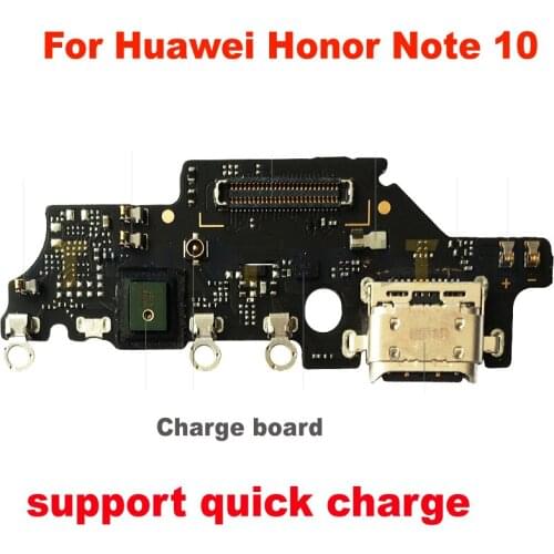Original For Honor Note 10 RVL-AL09 USB Charge Connector Flex Cable Microphone USB Charging Dock PCB Board