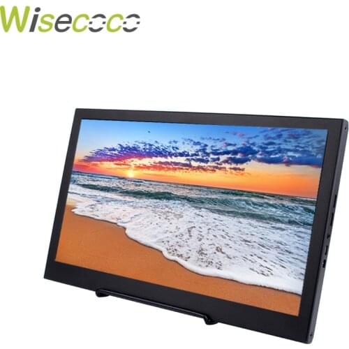 13.3" Portable Computer Monitor PC 1920x1080 HDMI PS3 PS4 Xbox360 1080P IPS LCD LED Display Monitor for Raspberry Pi 3 B 2B