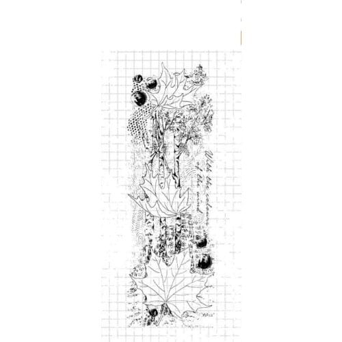 Leaf Transparent Clear Silicone Stamp/Seal for DIY scrapbooking/photo album Decorative clear stamp M1269