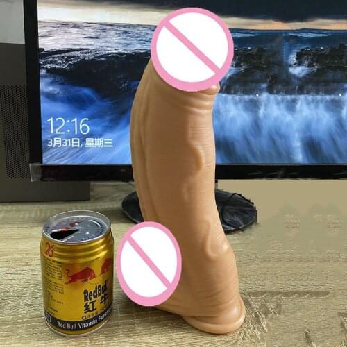 Sex Shop Super Big Realistic Dildo Penis with Suction Cup Lesbian Toys Fake Huge Anal Dildos Masturbation Sex Toys for Woman