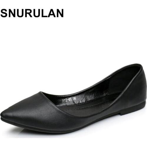 SNURULAN2018 Womens sandals shoe Woman Genuine Leather Flat Shoes Fashion Hand-sewn Leather Loafers Female hole hole shoes E471