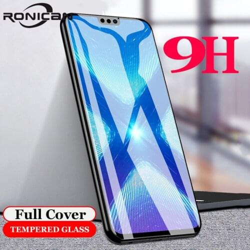 Honor 8 Lite Glass Huawei P8 lite 2017 Tempered Glass Huawei Honor 8x 8 lite Screen Protector Full Cover Film P Smart Plus 10 X