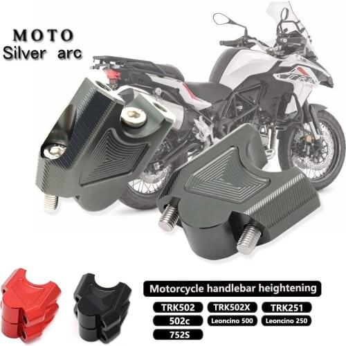 For Benelli TRK251 TRK502 X/C 752S BJ250 BJ500 Motorcycle Aluminum Alloy Handlebar Heightening