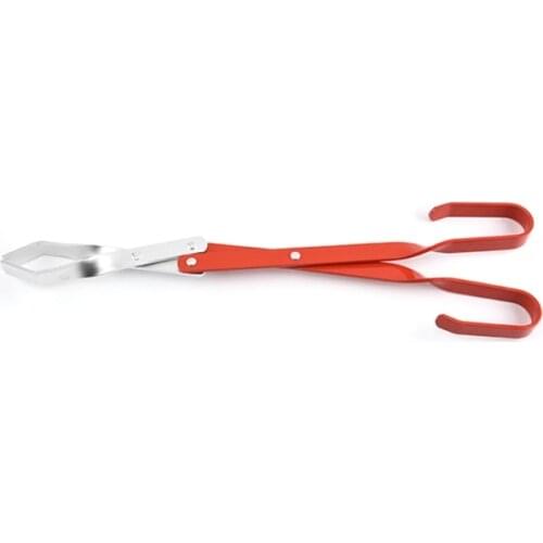 High Quality Stainl BBQ Charcoal Tong Grill Camping Fire Pit Tool Grabber Claw for Outdoor Camping Fire Pits Accessories