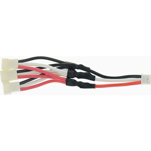 SYMA X8 X8C X8W X8G 3 in 1 2S Battery Charging Connecting Cable for H16 X6 WLtoys V262 V666 A959 A979 V912 K120 RC Drone