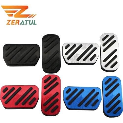 Zeratul Auto Car Pedals Accelerator Gas Pedal Brake Pedal Foot Rest Pedals Cover for Toyota Corolla E210 2019 - 2021 Accessories