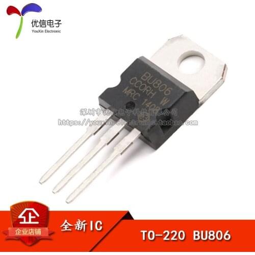 Transistor BU806 NPN - Darlington 8V / 200V / 60W TO-220