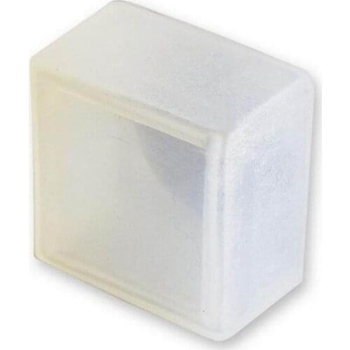 20pcs LA16 square rocker switch cap transparent button cap waterproof dustproof oilproof protective cap cover