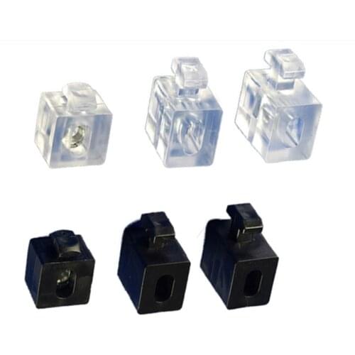 2020 Spacer fastener Organic glass acrylic connector block EU standard 30/40/45 series Aluminum Profile Accessories