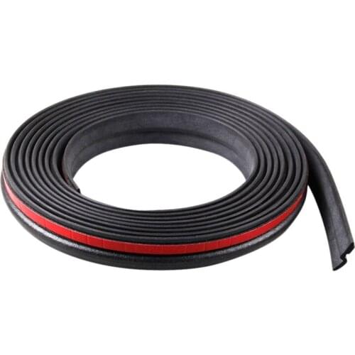 4 Meter Z Type Adhesive Car Rubber Seal Sound Insulation Car Door(4M)