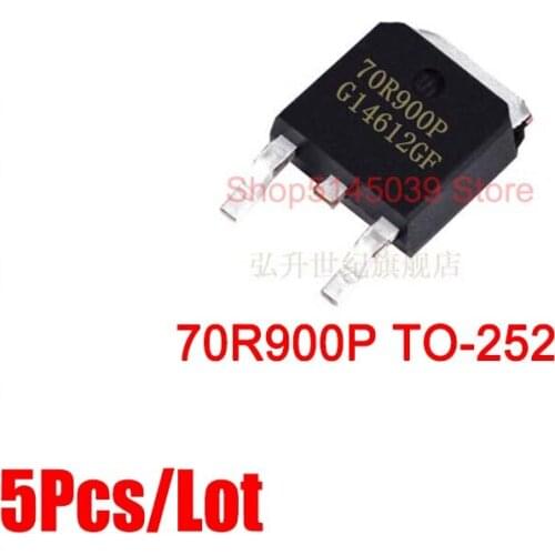 5piece) MIP161 70R900P 70R600P MDD1951 SF10A400HD 10A400 TO-252