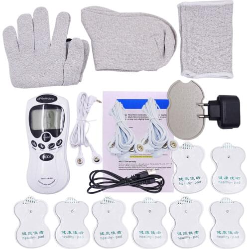 8 Models Electric Tens Muscle Stimulator Herald Ems Acupuncture Body Massage Digital Therapy Machine Electrostimulator Massagem