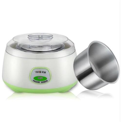 Automatic Yoghurt Machine DIY Tool Stainless Steel 220V Multifunctional Yogurt Maker Natto Rice Wine Machine Liner No Split Cup
