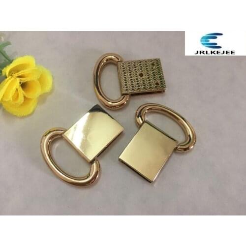 Free shipping (10 PCS/lot) diy bag metal fittings fixed link to the wrist strap on both sides in the package