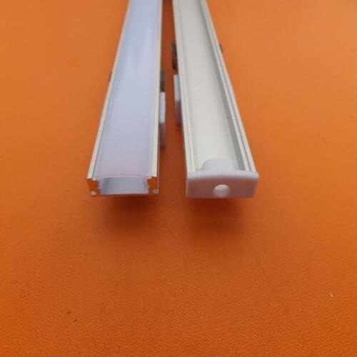 Free Shipping Easy Installation Flat Led Strip Channel/Aluminum Profile for Ceiling Pendant Light 2.5m/pcs 200m/lot