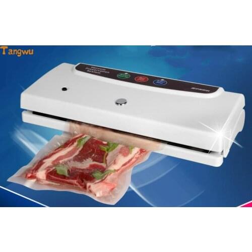 Free shipping Full automatic vacuum sealing machine for small commercial tea packaging household food Vacuum Food Sealers NEW