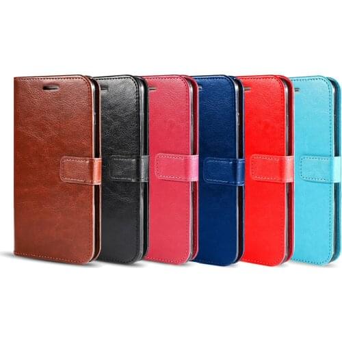 Flip Leather Phone Cover for iPhone 13 12 11 Pro Max X XS XR 6 7 8 Plus SE 2020 Wallet Case Card Solt Shockproof Full Protection