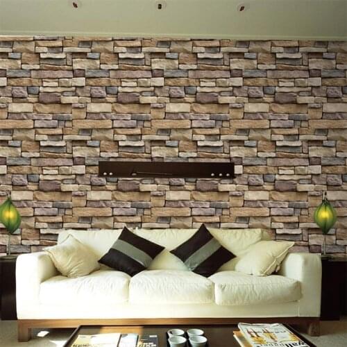 HiMISS Brick Wall Stickers