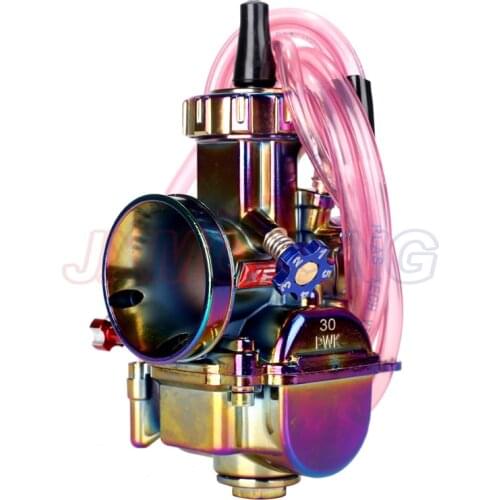 About TM28 TM30 28mm 30mm Carburetor Carbon Fiber for Kawasaki KX125 150 and for Honda CR250